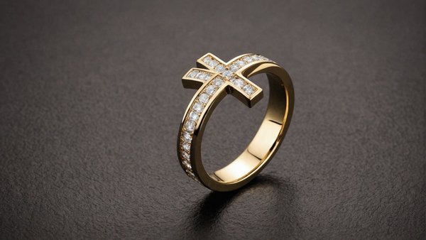 Découvrez la collection fascinante de bagues croix modernes
