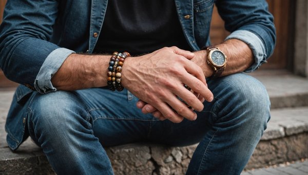 Découvrez les bracelets homme en pierres naturelles tendance