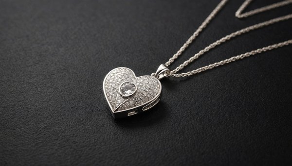 Le collier coeur : éclat et émotions à chaque instant